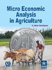 Micro Economic Analysis in Agriculture Vol. 2