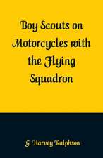 Boy Scouts on Motorcycles With the Flying Squadron