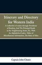 Itinerary and Directory for Western India