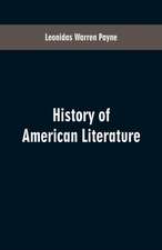 History of American literature