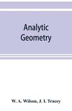 Analytic geometry