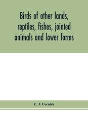 Birds of other lands, reptiles, fishes, jointed animals and lower forms