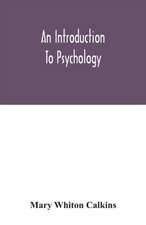 An introduction to psychology