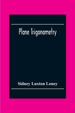 Plane Trigonometry