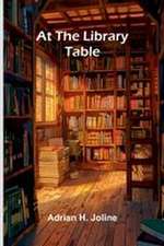 At the library table