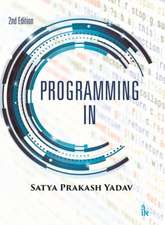 Yadav, S: Programming in C