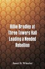 Billie Bradley at Three Towers Hall