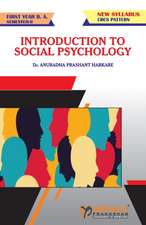 INTRODUCTION TO SOCIAL PSYCHOLOGY