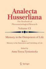 Memory in the Ontopoiesis of Life: Book One. Memory in the Generation and Unfolding of Life