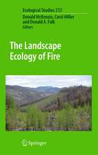 The Landscape Ecology of Fire