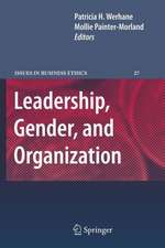 Leadership, Gender, and Organization