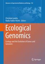 Ecological Genomics: Ecology and the Evolution of Genes and Genomes