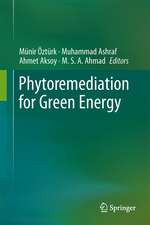 Phytoremediation for Green Energy