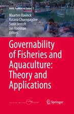 Governability of Fisheries and Aquaculture: Theory and Applications