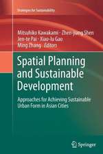 Spatial Planning and Sustainable Development