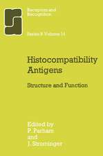 Histocompatibility Antigens: Structure and Function