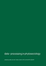 Data-processing in phytosociology: Report on the activities of the Working Group for data-processing in phytosociology of the International society for vegetation science, 1969–1978