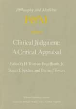 Clinical Judgment: A Critical Appraisal: Proceedings of the Fifth Trans-Disciplinary Symposium on Philosophy and Medicine Held at Los Angeles, California, April 14–16, 1977