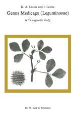 Genus Medicago (Leguminosae): A Taxogenetic Study