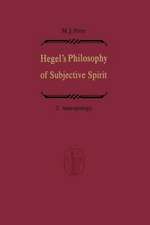 Hegel’s Philosophy of Subjective Spirit / Hegels Philosophie des Subjektiven Geistes