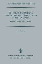 Compilation, Critical Evaluation and Distribution of Stellar Data: Proceedings of the International Astronomical Union Colloquium No. 35, held at Strasbourg, France, 19–21 August, 1976