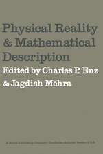 Physical Reality and Mathematical Description