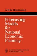 Forecasting Models for National Economic Planning