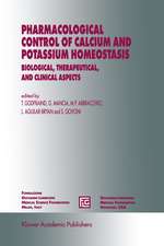 Pharmacological Control of Calcium and Potassium Homeostasis: Biological, Therapeutical, and Clinical Aspects