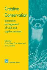 Creative Conservation: Interactive management of wild and captive animals