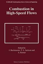 Combustion in High-Speed Flows