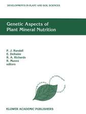 Genetic Aspects of Plant Mineral Nutrition: The Fourth International Symposium on Genetic Aspects of Plant Mineral Nutrition, 30 September – 4 October 1991, Canberra, Australia