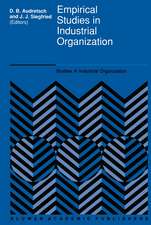 Empirical Studies in Industrial Organization: Essays in Honor of Leonard W. Weiss