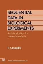 Sequential Data in Biological Experiments: An introduction for research workers