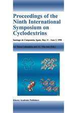 Proceedings of the Ninth International Symposium on Cyclodextrins: Santiago de Compostela, Spain, May 31–June 3, 1998