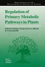 Regulation of Primary Metabolic Pathways in Plants