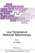 Low Temperature Molecular Spectroscopy