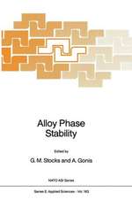 Alloy Phase Stability