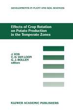 Effects of Crop Rotation on Potato Production in the Temperate Zones: Proceedings of the International Conference on Effects of Crop Rotation on Potato Production in the Temperate Zones, held August 14–19, 1988, Wageningen, The Netherlands