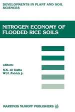 Nitrogen Economy of Flooded Rice Soils: Proceedings of a symposium on the Nitrogen Economy of Flooded Rice Soils, Washington DC, 1983