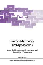 Fuzzy Sets Theory and Applications