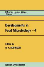 Developments in Food Microbiology—4