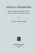 Apollos Wiederkehr: Eine Untersuchung der Rolle des Kreises in Nietzsches Denken über Geschichte und Zeit