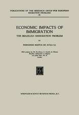 Economic Impacts of Immigration: The Brazilian Immigration Problem