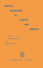 Martin Heidegger: In Europe and America