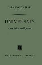 Universals: A New Look at an Old Problem