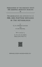 The Assimilation and Integration of Pre- and Postwar Refugees in the Netherlands