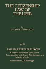 The Citizenship Law of the USSR