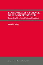 Economics As a Science of Human Behaviour