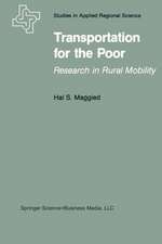 Transportation for the Poor: Research in Rural Mobility