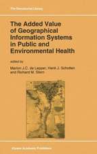 The Added Value of Geographical Information Systems in Public and Environmental Health